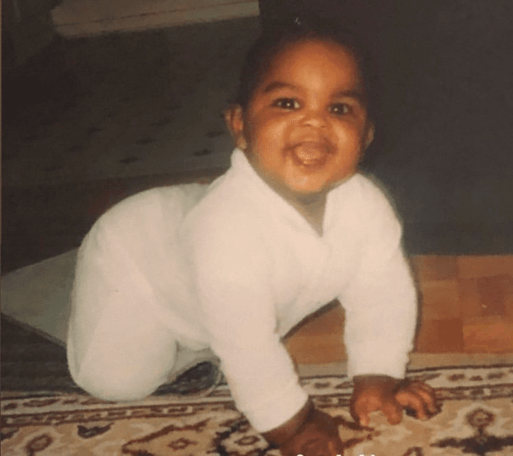 Osman as a baby