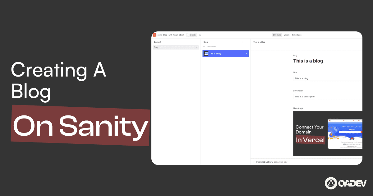 Creating a Blog on Sanity.io